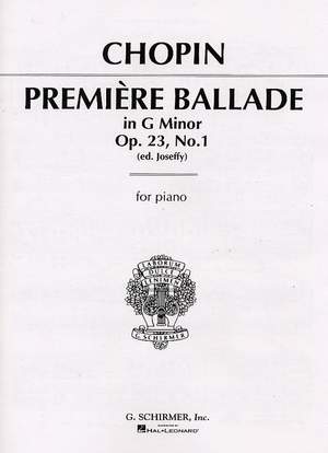 Frédéric Chopin: Ballade No.1 In G Minor Op.23