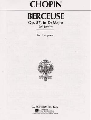 Frédéric Chopin: Berceuse In D Flat Major Op.57