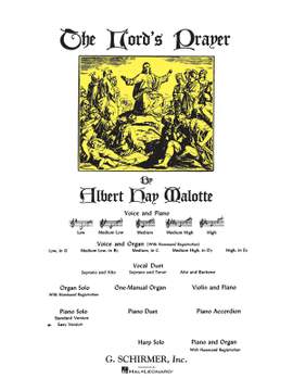Albert Hay Malotte: Lord's Prayer