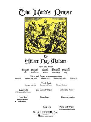 Albert Hay Malotte: Lord's Prayer