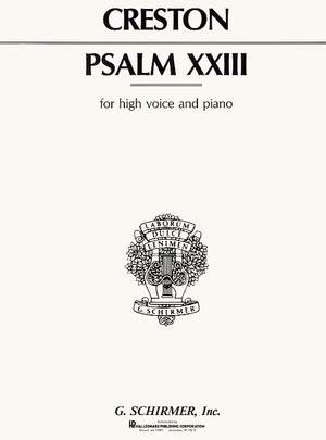 Paul Creston: Psalm 23