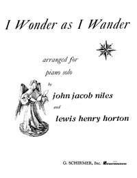 John Jacob Niles: I Wonder as I Wander