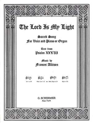Frances Allitsen: The Lord Is My Light