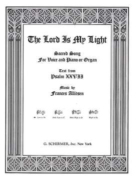 Frances Allitsen: The Lord Is My Light
