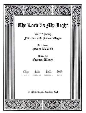 Frances Allitsen: The Lord Is My Light