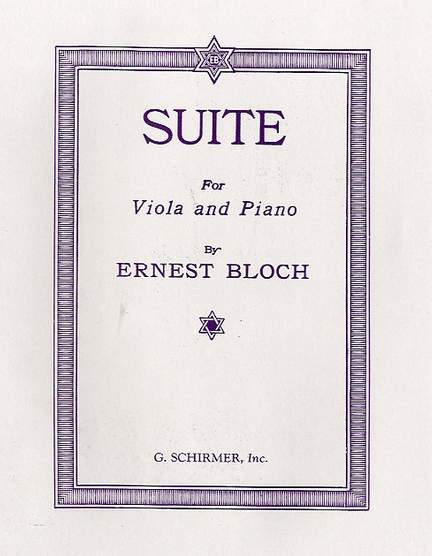 Ernest Bloch: Suite