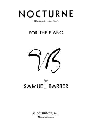 Samuel Barber: Nocturne Op. 33 - Homage to John Fields