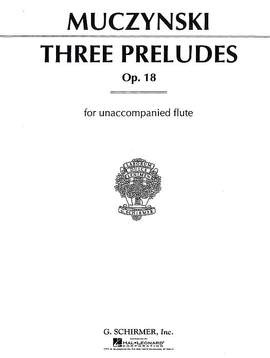 Robert Muczynski: 3 Preludes, Op. 18