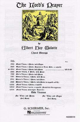 Albert Hay Malotte: The Lord's Prayer