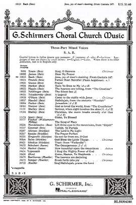 Johann Sebastian Bach: Jesu Joy of Man's Desiring