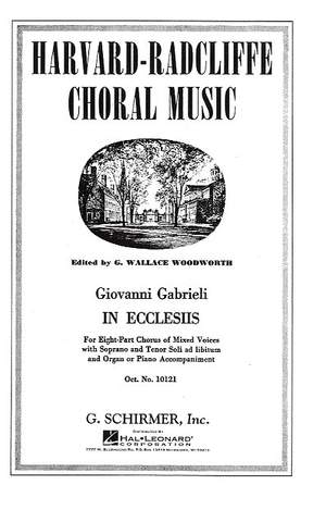Giovanni Gabrieli: In Ecclesiis