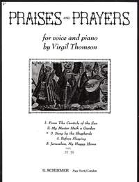 Virgil Thomson: Sung by the Shepherds (from Praises and Prayers)