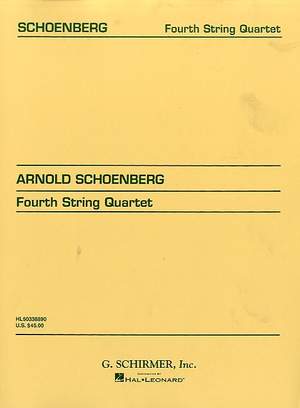 Arnold Schönberg: String Quartet No. 4, Op. 37