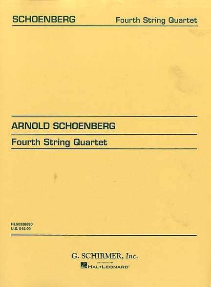 Arnold Schönberg: String Quartet No. 4, Op. 37