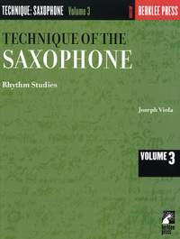 Technique of the Saxophone - Volume 3