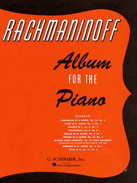 Sergei Rachmaninov: Album for Piano