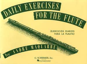 André Maquarre: Daily Exercises for Flute