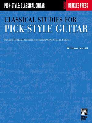 Classical Studies for Pick-Style Guitar - Vol. 1