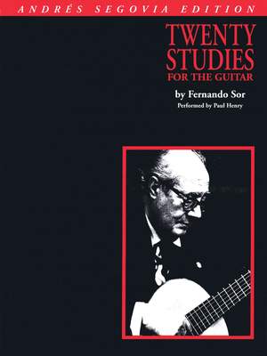 Fernando Sor: Andres Segovia - 20 Studies for Guitar