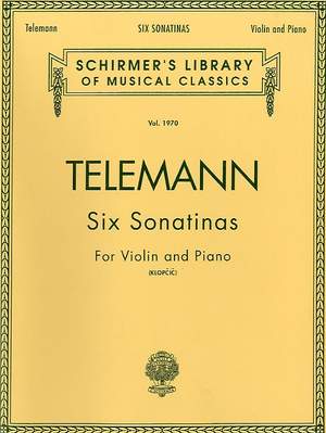 Georg Philipp Telemann: Six Sonatinas