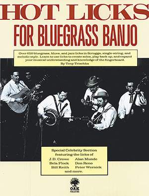 Tony Trischka: Hot Licks: For Bluegrass Banjo