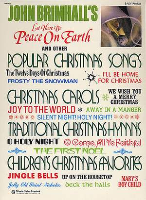 Let there be Peace on Earth