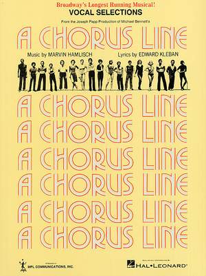 Marvin Hamlisch: Marvin Hamlisch: A Chorus Line - Vocal Selections