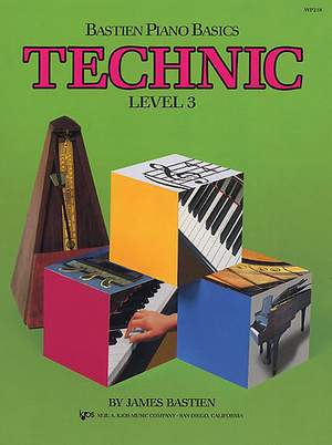 James Bastien: Bastien Piano Basics Technic Level 3
