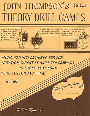 John Thompson: Theory Drill Games - Set Two