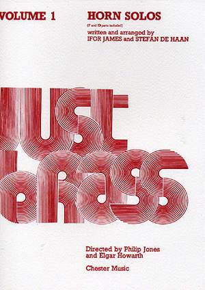 Jan de Haan: Just Brass Horn Solos - Volume 1