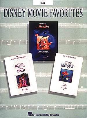 Disney Movie Favorites Instrumental Solo Viola