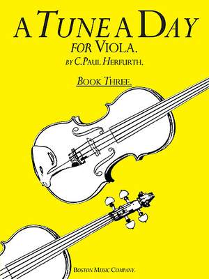 Paul Herfurth: A Tune A Day For Viola Book Three