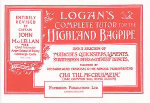 Logan: Complete Tutor For The Highland Bagpipe