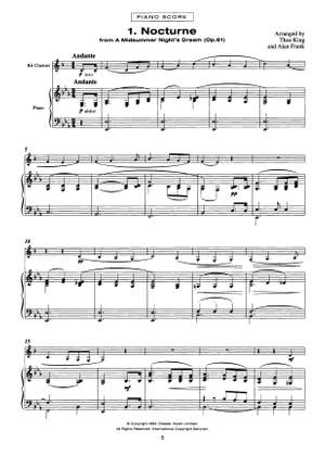 Felix Mendelssohn Bartholdy: The Romantic Clarinet: A Mendelssohn Collection