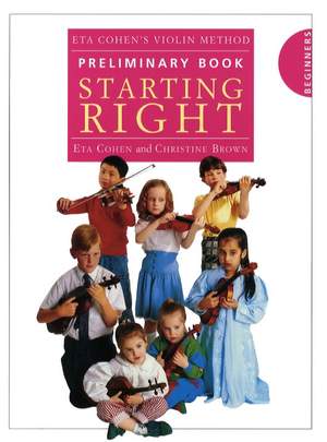 Violin Method Preliminary Book: Starting Right