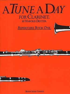 Harold Dexter: A Tune A Day For Clarinet Repertoire Book 1