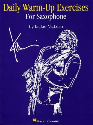 Jackie  McLean: Daily Warm-Up Exercises for Saxophone