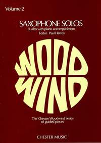 Harvey: Saxophone Solos Volume 2 E Flat Alto Saxophone