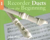 John Pitts: Recorder Duets From The Beginning: Book 1