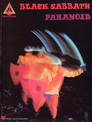 Black Sabbath Paranoid Guitar Recorded Versions Presto Sheet Music