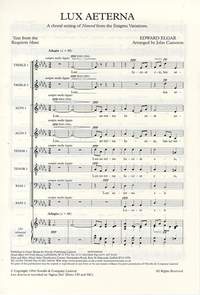 Edward Elgar: Lux Aeterna