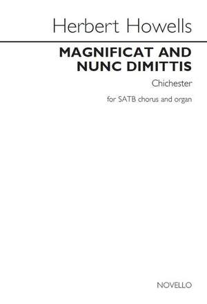 Herbert Howells: Magnificat And Nunc Dimittis (Chichester)