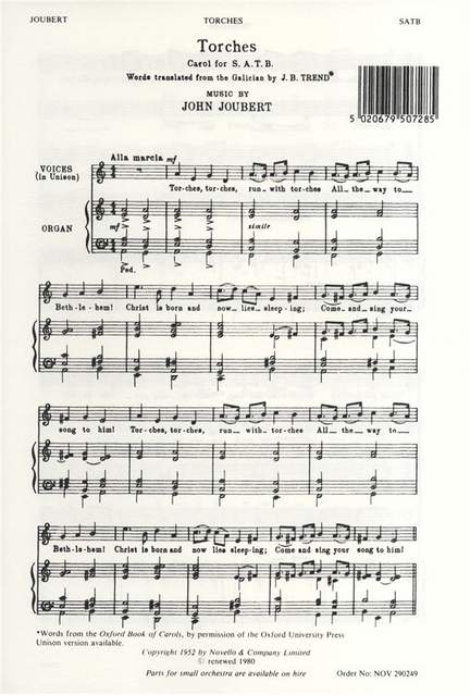 John Joubert: Torches