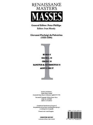 Giovanni Palestrina: Missa Dies Sanctificatus