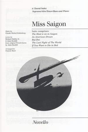 Claude-Michel Schönberg: Miss Saigon - Choral Suite