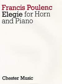 Francis Poulenc: Elegie