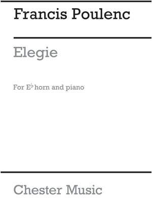 Francis Poulenc: Elegie