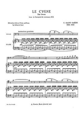 Camille Saint-Saëns: Le Cygne (The Swan)