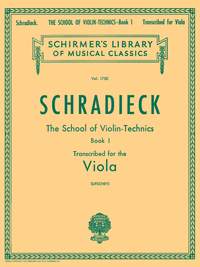 Henry Schradieck: School of Violin Technics, Op. 1 - Book 1