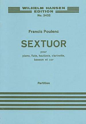 Francis Poulenc: Sextuor